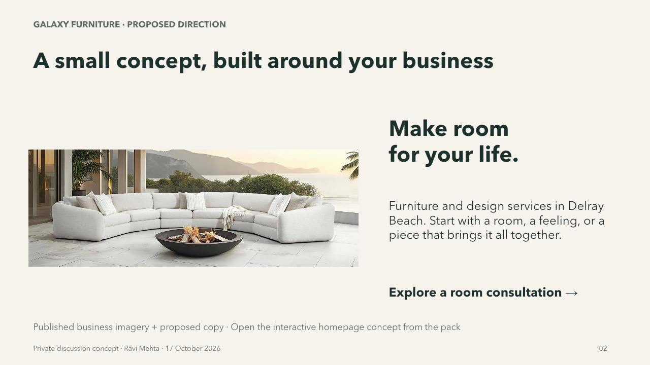 Slide 2 of5 for Galaxy Furniture Design Center