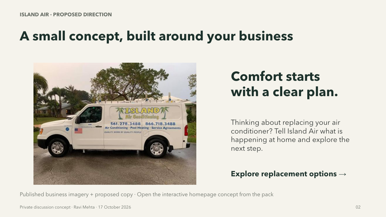 Slide 2 of5 for Island Air Conditioning